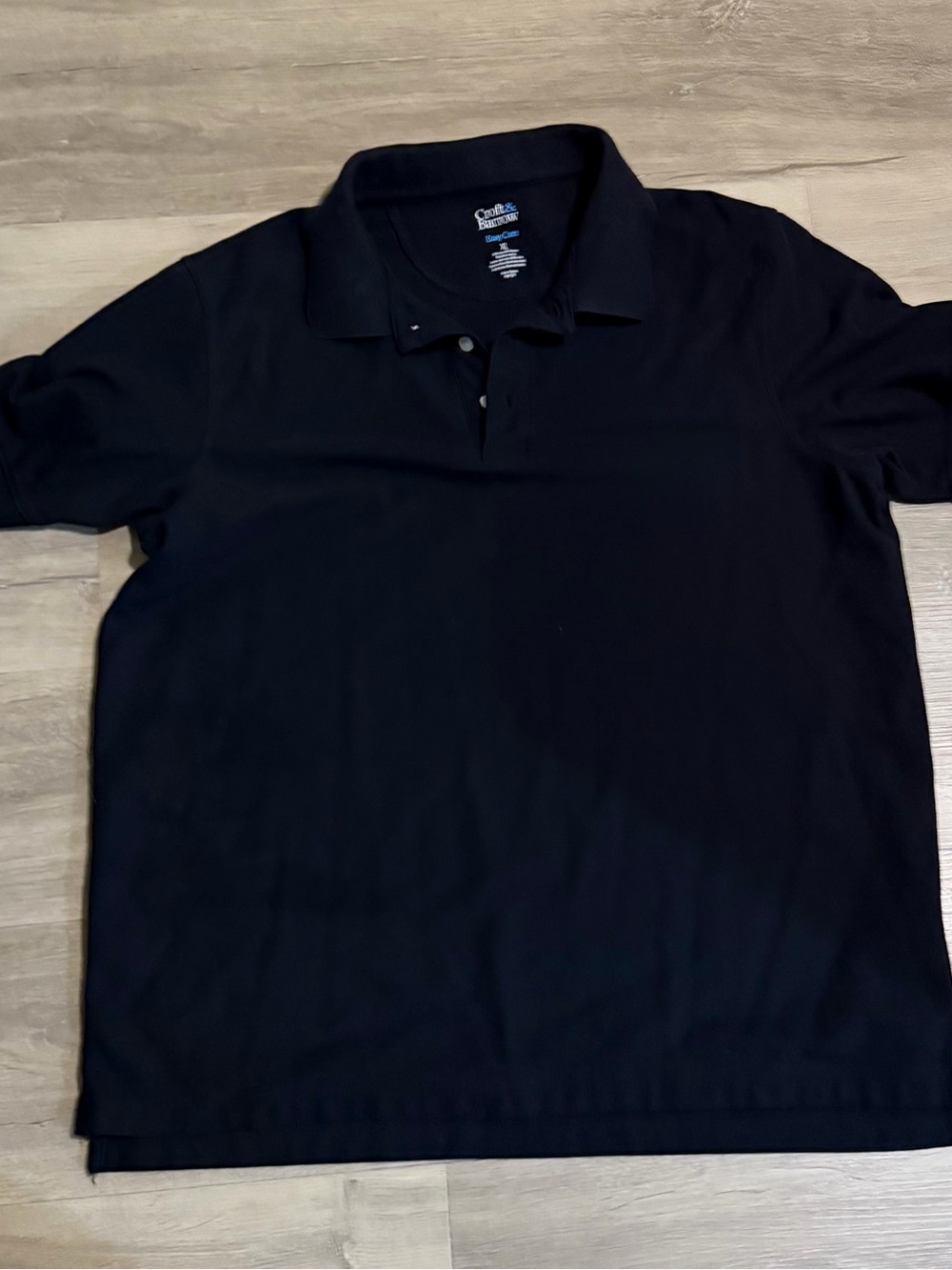 croft & barrow Men's Navy Black Polo Shirt